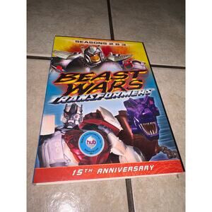 Transformers Beast Wars season 1-3 dvd mint